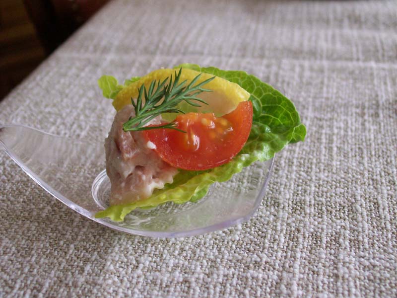 Thunfisch Canape
